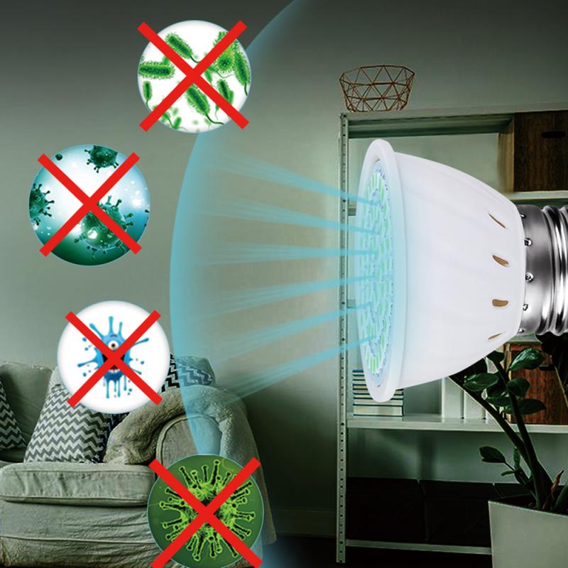 Lámpara de desinfección de ozono UVC, germicida de maíz de 110V/220V, portátil, segura para la salud, luz ultravioleta de desinfección sin radiación para el hogar