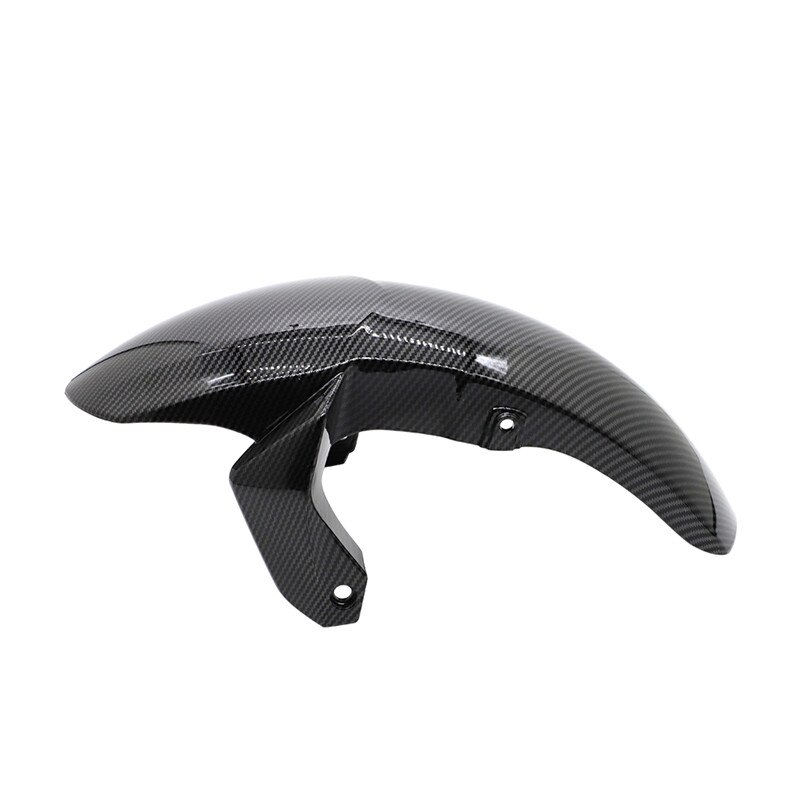 Ninja 650R ER6N Carbon Fiber Black Front Fender Mudguard Tire Splash ...