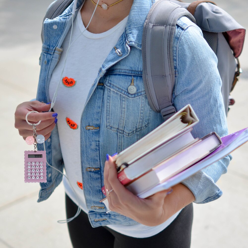 Mini Calculator 8-Digit Display Calculator Portable Pocket Calculator Stationery