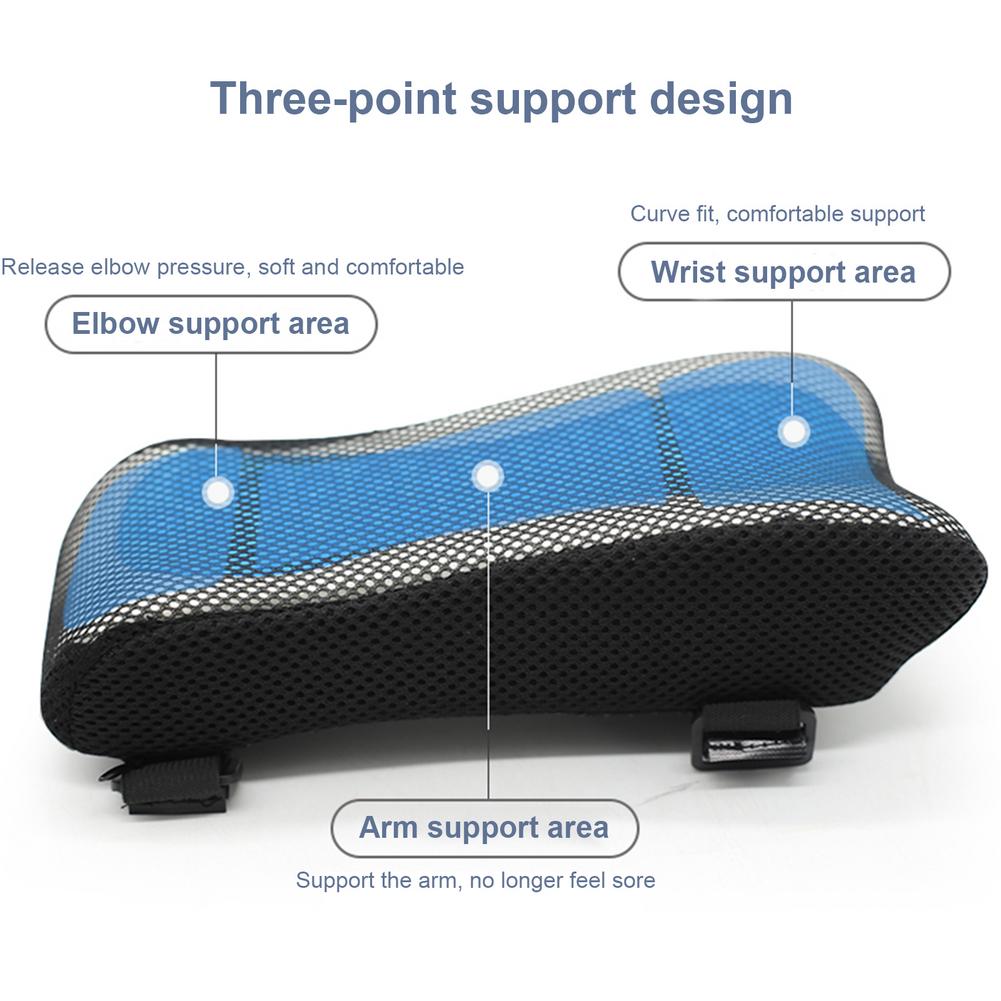 Bureaustoel Armsteun Pad Elleboog Kussen Comfortabele Ondersteuning Kussen Geheugen Schuim Innerlijke Kern Sofa Kussen Voor Home Office Game Stoel