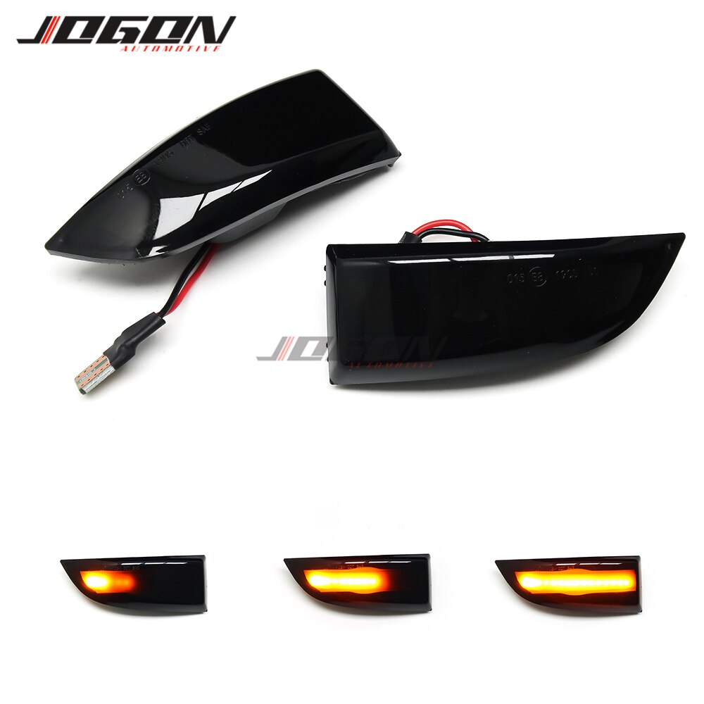 Voor Renault Megane MK3 Scenic Fluence Latitude Safrane Led Dynamische Richtingaanwijzers Side Spiegel Sequentiële Blinker Indicator Light