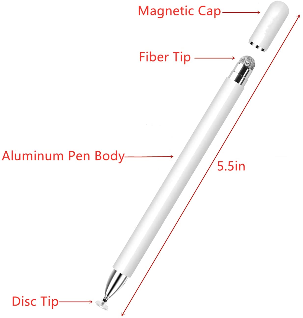 Stylus Pen Voor Samsung Galaxy F22 M21 M32 A22 5G F52 5G M42 5G F02s F12 a72 A52 Universele Smartphone Pen