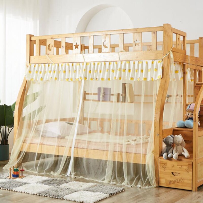 Princess Style Bunk Bed Mosquito Net (Not including bed) Children's Room Bedding Student Dormitory Anti-mosquito Mosquito F8452