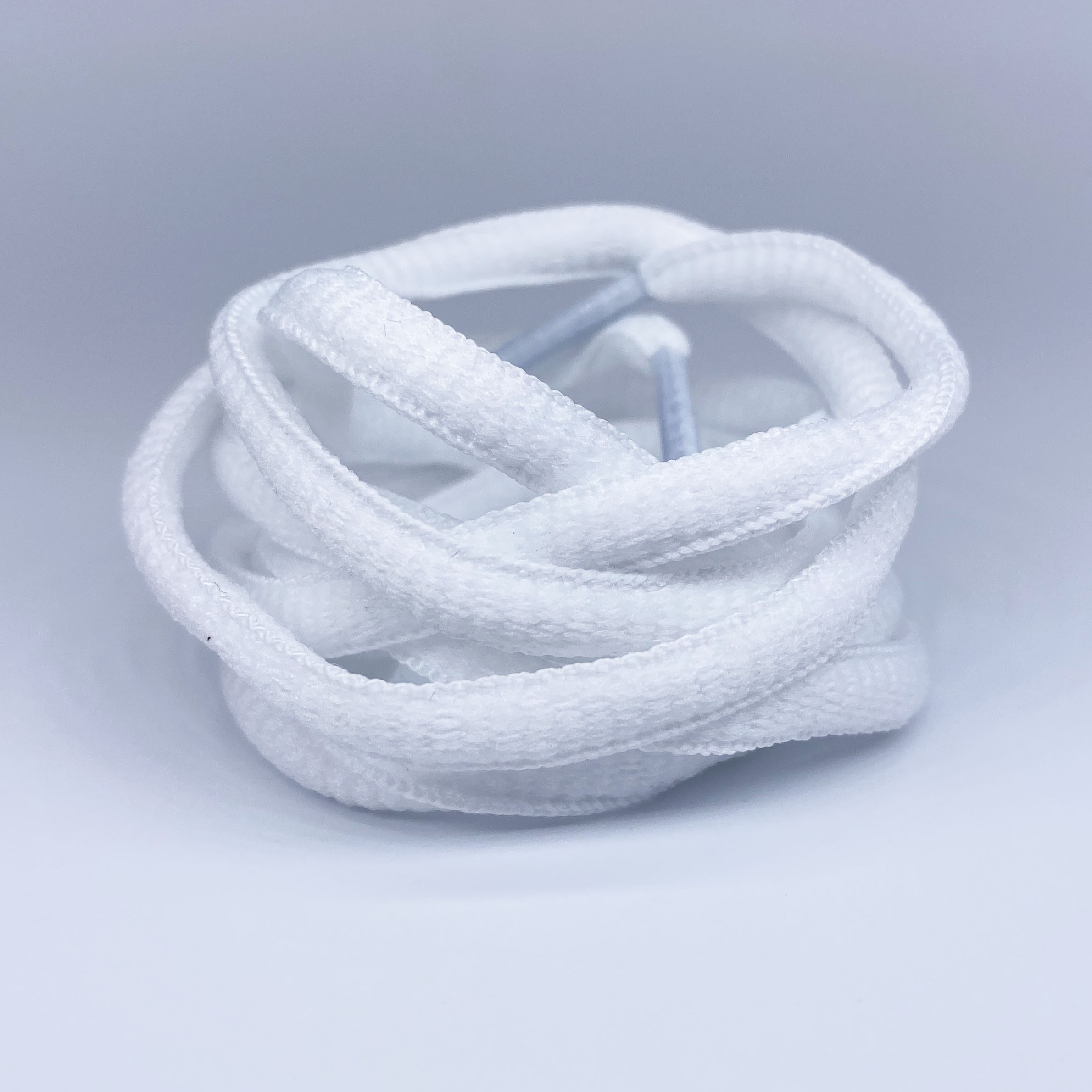 Sneakers Klassieke Shoewies Veters Sport Schoenveters Kleur Platte Halfronde Geschikt Voor Alle Schoenen Ronde Veters Mannen Vrouwen 120cm: white