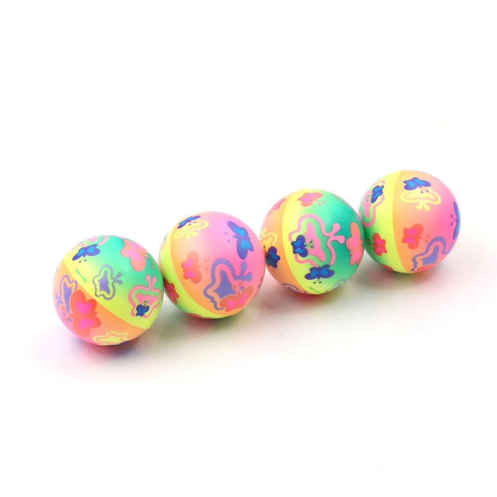 Träningsbollar mjuk skumboll handled träning stressavlastning klämma fotboll leksak stressavlastning skum bal kid 6.3cm diameter: 754