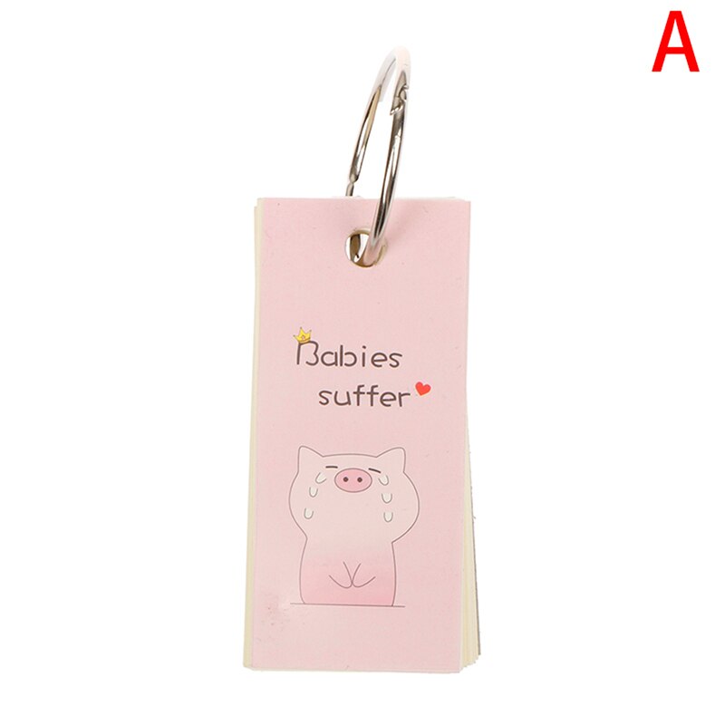 Notepad Pocket Planner Schedule Book Cute Stationery Student Loose Leaf Planners: Burgundy