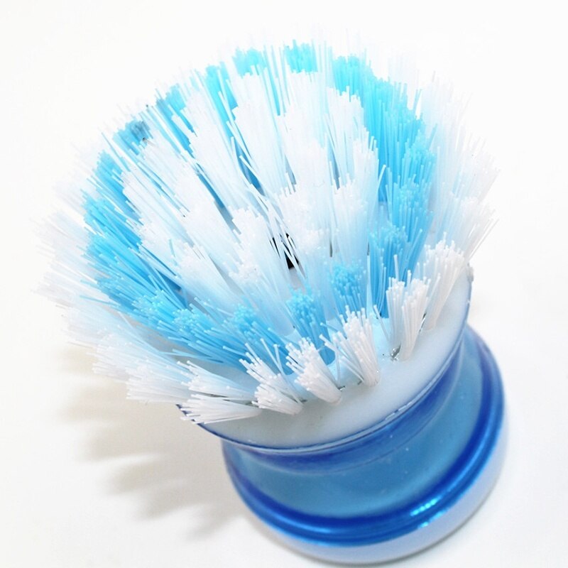 Kitchen Dish Brush With Liquid Soap Dispenser Plastic Pot Dish Cleaning Brush Home Cleaning Products Kitchen Washing Utensils