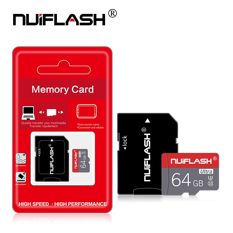 Nouvelle carte Micro SD 4GB 8GB 16GB 32 GB 64GB 128GB classe 10 UHS-1 lecteur Flash carte mémoire TF carte 32 GB pour appareil photo Smartphone