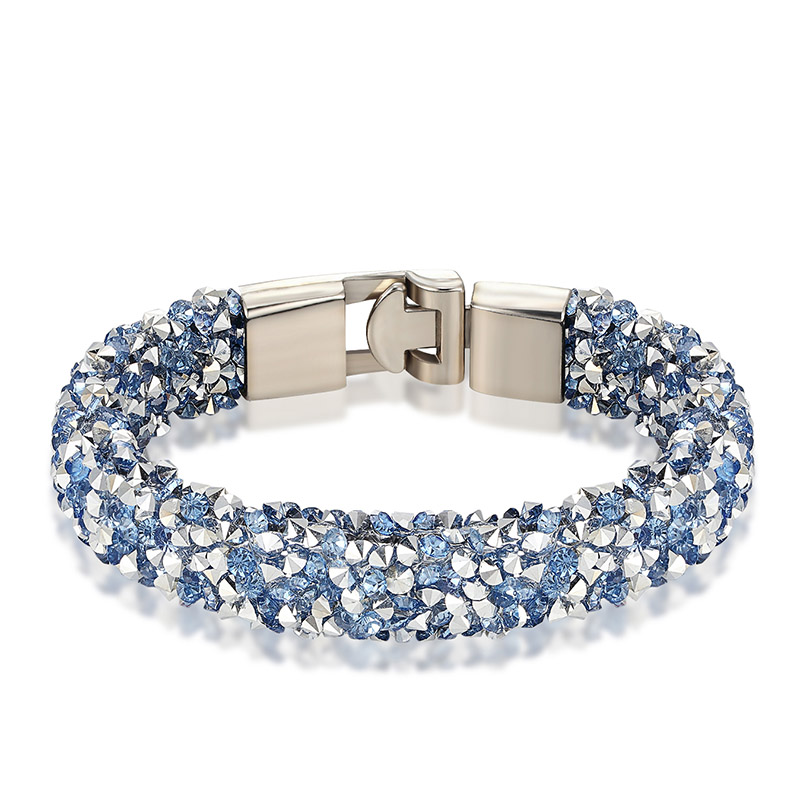 Janeyacy 10 Kleur Armband & Dames Armband Strass Armband Lady Charm Persoonlijkheid Pulsera mujer: TZ147