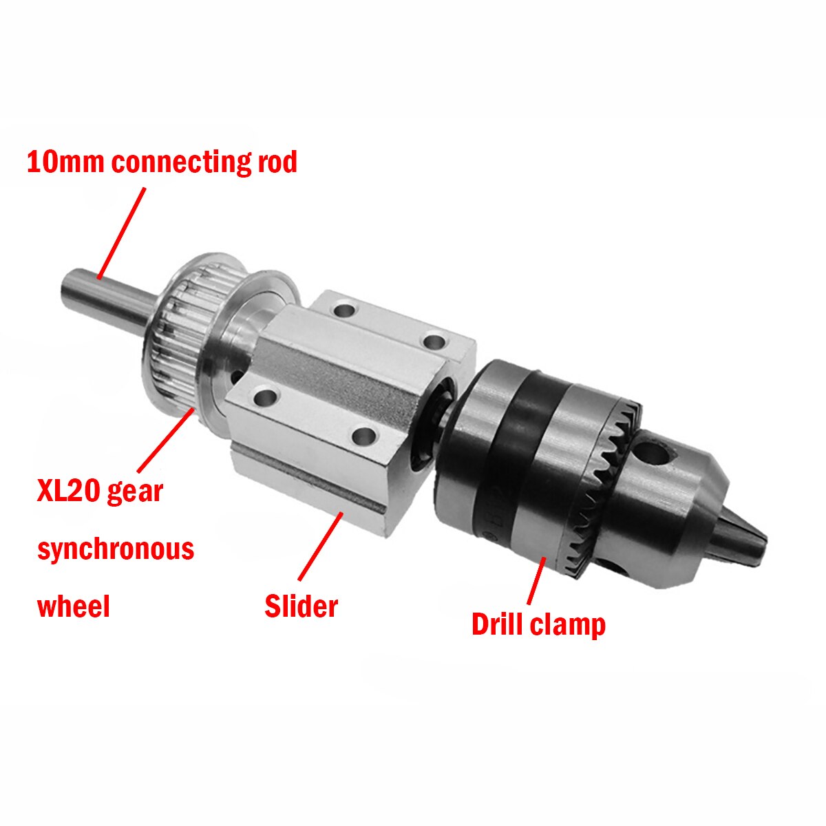 Table Saw Bench Drill Electric Drill No Power Spindle Assembly DIY Woodworking Cutting Grinding Spindle Lathe Accessories
