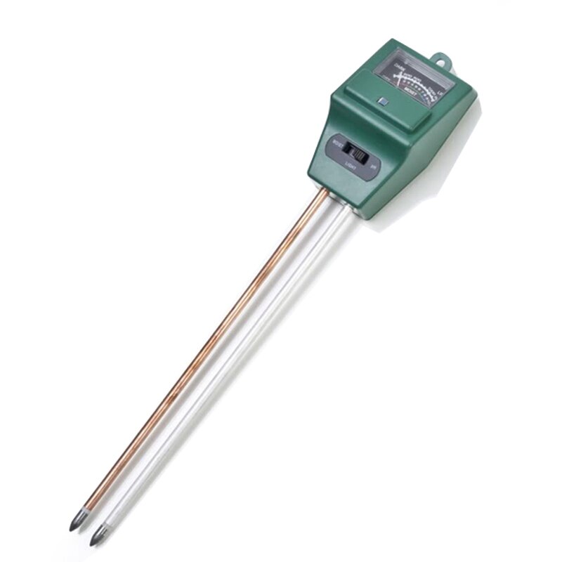 Digital Tester 3 in1 Soil Moisture Sunlight PH Meter Tester for Plants Flowers Acidity Moisture Measurement Garden Tool: Green