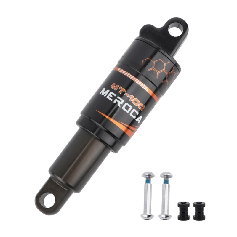 Amortiguador trasero de aire para bicicleta de montaña, resistente al desgaste, 125mm, 150mm, 165mm, 190mm: 165mm 750lbs