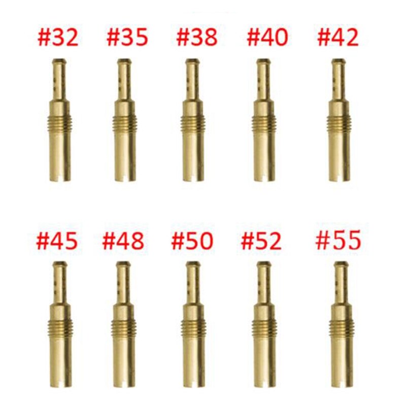 30Pcs Carburateur Jet Kit,10 Stuks Slow Pilot Jets En 20Pcs Carburateur Jets Voor Pwk Keihin Oko Cvk Koso Pe Pwm