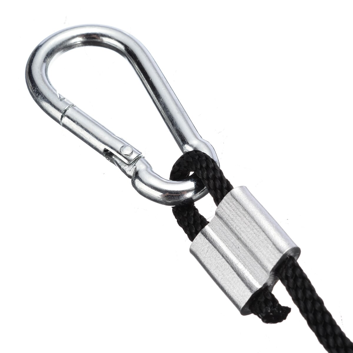 2pcs 1/8 Inch 150 LBS Adjustable Rope Ratchet Quickly Locks And Secures LED Alloy Hook Plastic Pulley Portable Light Parts