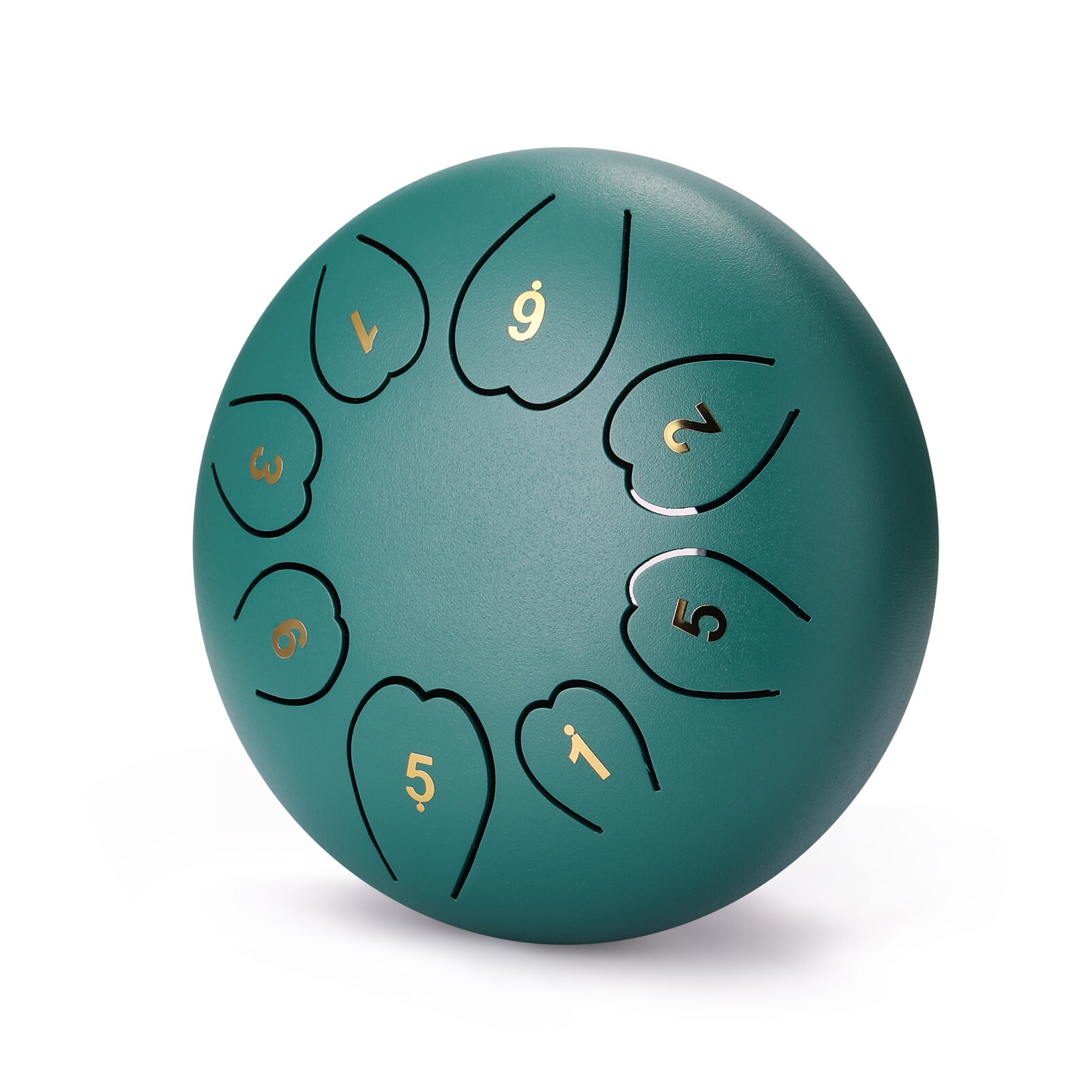 Tambor de lengua de acero de 6 pulgadas y 8 tonos, Mini tambores de mano con baquetas, instrumentos musicales de percusión, recién llegados