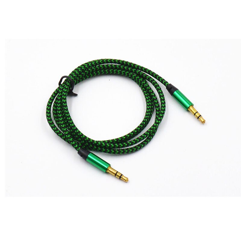 Aux Kabel 1M Jack 3.5Mm Audio Kabel 3.5Mm Speaker Kabel Male Naar Male Car Aux Koord Voor jbl Hoofdtelefoon Iphone Samsung Aux Cord: A