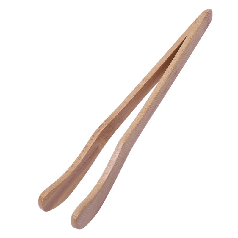 Træfarve bambus kinesisk kongfu te tang pincet te 6.9 "lang