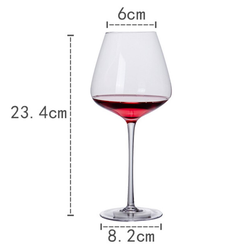 Verre à vin rouge de , 400-500ml, carré, rond, Bar, cave à vin, mariage, , service à boissons scintillantes: WHITE