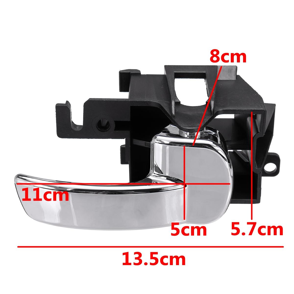 Door Handle Interior Front Rear Left Right For Nissan Navara D40 Ute/Pathfinder R51 2005 W02-7772057-2 W02-7772057-1