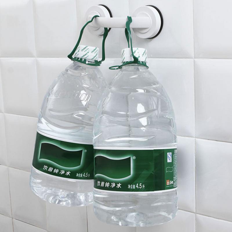 Badeværelse skridsikkert aftageligt håndtag bruserum armlæn køleskabshåndtag m/ super stærk sugekop for mere sikkerhed hvid
