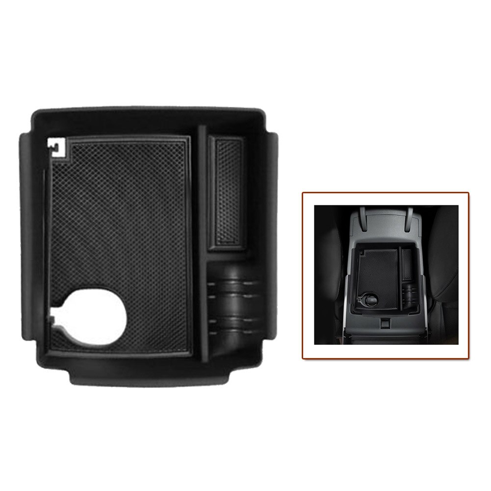 Plastic Storage box 1 pcs For Kia Niro EV Black Parts Accessories Truck