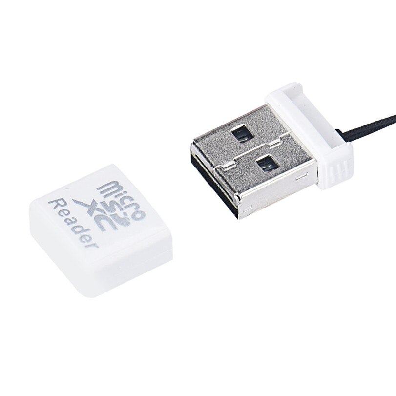 Computer Card Reader MINI Super Speed USB 2.0 Micro SD/SDXC TF Card Reader Adapter C0608
