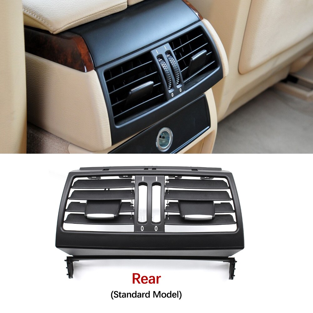 Rear AC Air Vent Grille Panel Cover Replacement For BMW X5 X6 E70 E71 E72 64226954953 64226958748 64226954954: Rear Model A