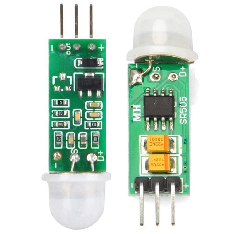10PCS HC-SR505 Mini Human Body Sensing Module PIR Motion Detector Switch Module High Power Digital Measurement