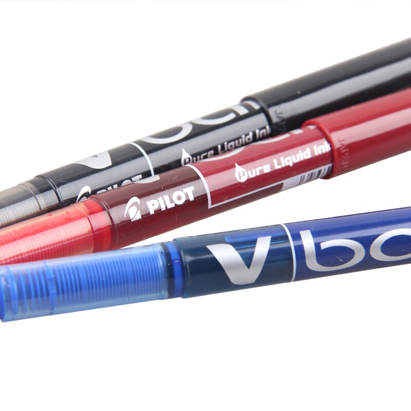 Pilot de lifemaster V Ball BL-VB5 pluma de Gel de tinta líquida pura negro/azul súper lisas suministros de escritura