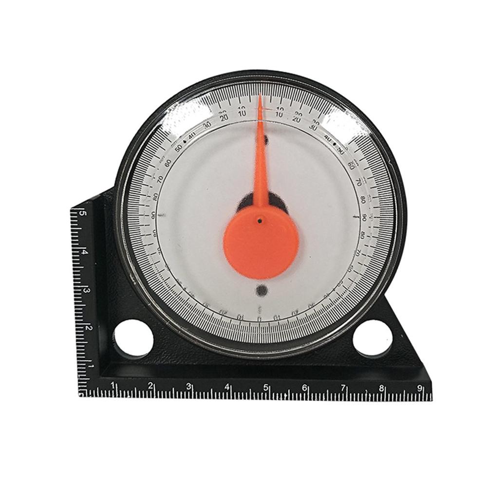 Level Meter Angle Finder Clinometer Gauge Horizontal Angle Gauge Pointer With Magnetic Base Slope Measuring Instrument