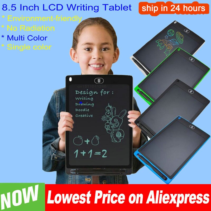 8.5Inch Electronic Drawing Board LCD Screen Writing Tablet Digital Graphic Drawing Tablets Electronic Handwriting Pad Board+Pen