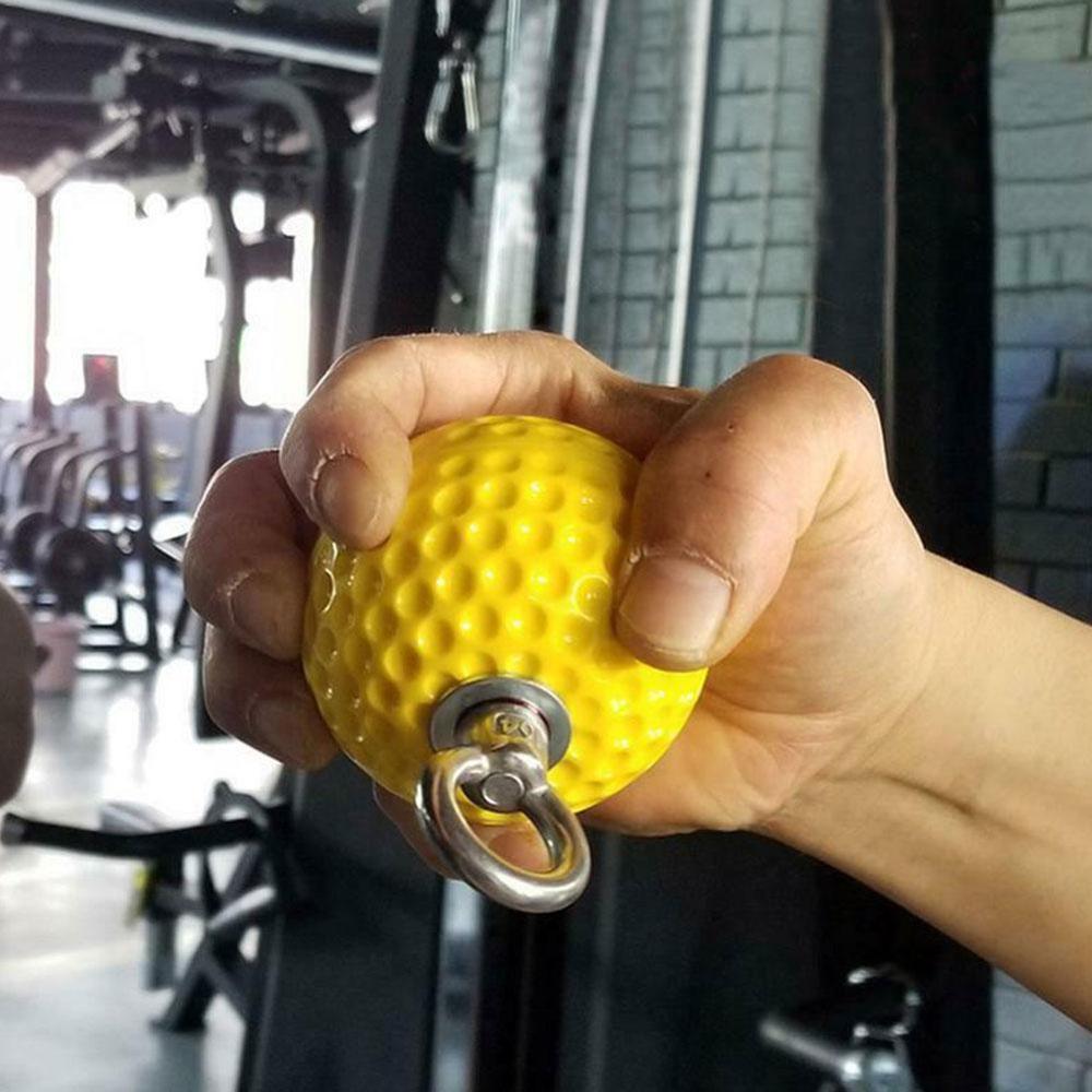 Pull Up Climbing Grips Hold Rock Training Strength Fitness grip Durable Trainer ball O6C1