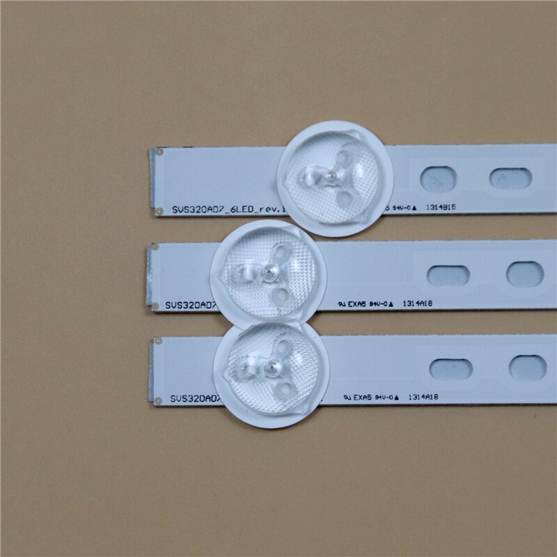 LED Array Bars For Blaupunkt 32/122J-GB-5B-HKUP-EU 32&quot; inch LED Backlight Strip Matrix Kit SVS320AA6 SVS320AD7 Lamp Lens Band
