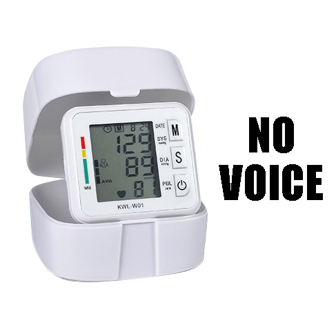 Tonometer Blood Pressure Monitor Sphygmomanometer Cuff Stringmeter Pressure Meter Measurement Digital Tensiometers Tensiometro: NO Voice