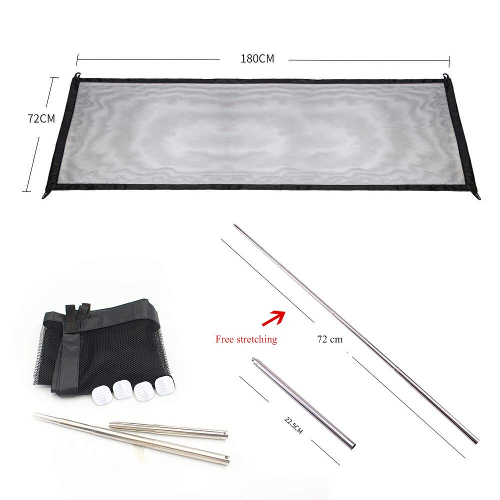 Puerta mágica suave para mascotas, vallas para perros y gatos, protector de seguridad plegable portátil, malla plegable para interiores y exteriores para cachorros y gatitos