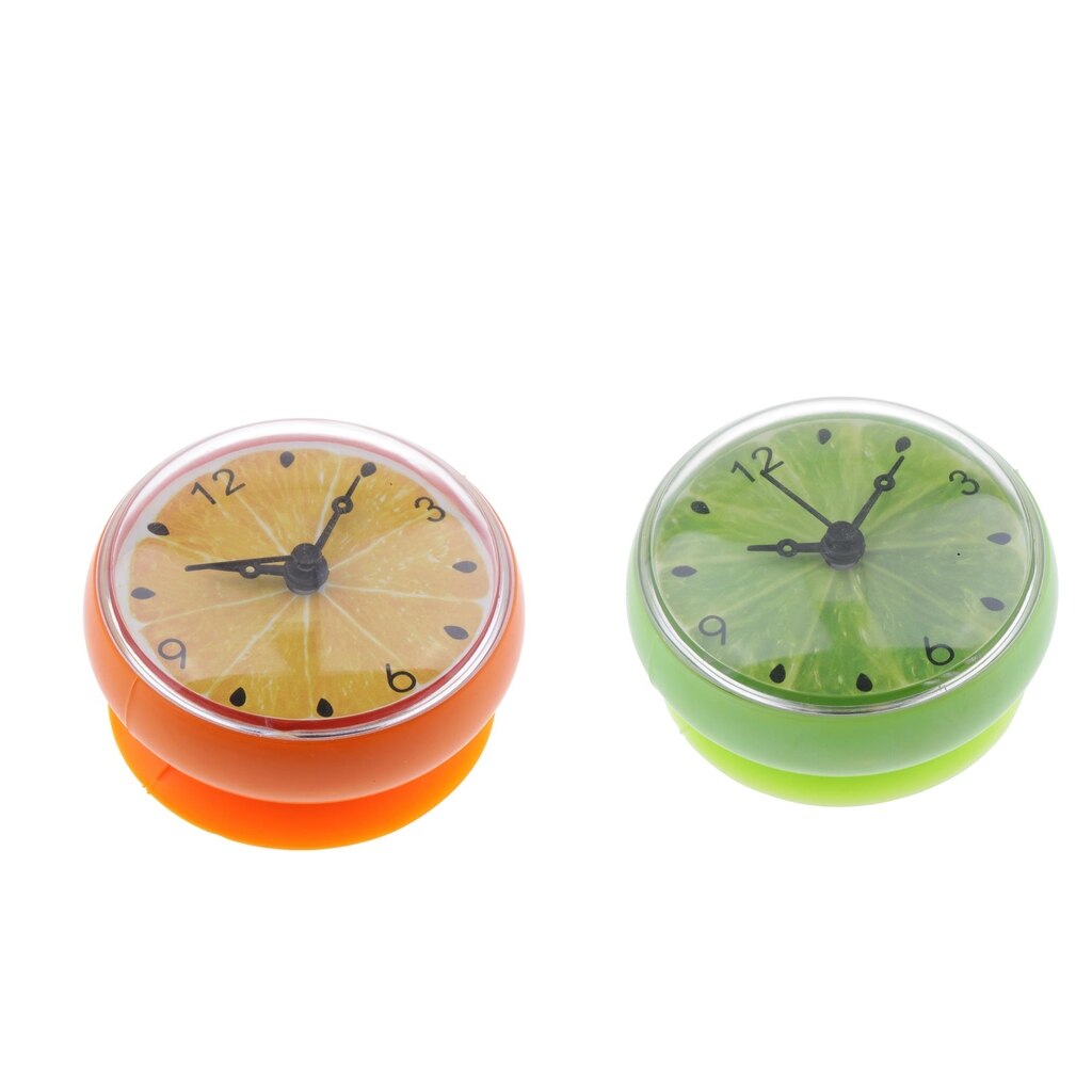 Mini horloge de douche étanche, ventouse, alarme de salle de bains, minuterie