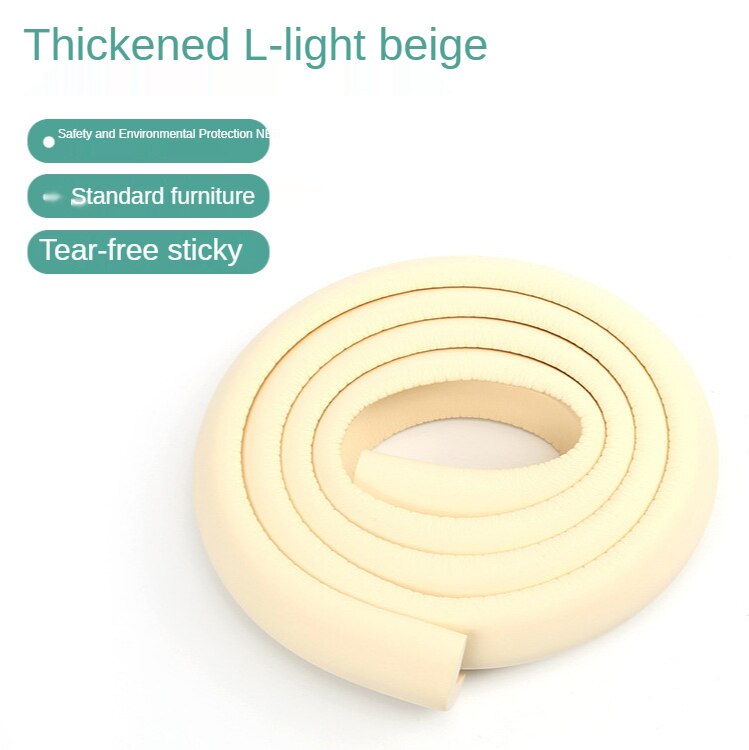 Protector de esquina de seguridad para bebé, elemento de seguridad para esquina de los muebles para niño de 2M, cubre ángulos, protectores para las esquinas de las mesas, cinta adhesiva: 1