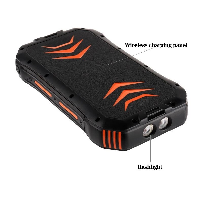 30000mAh Solar Power Bank Fast Qi Wireless Charger For Powerbank External Battery Portable Poverbank Flashlight