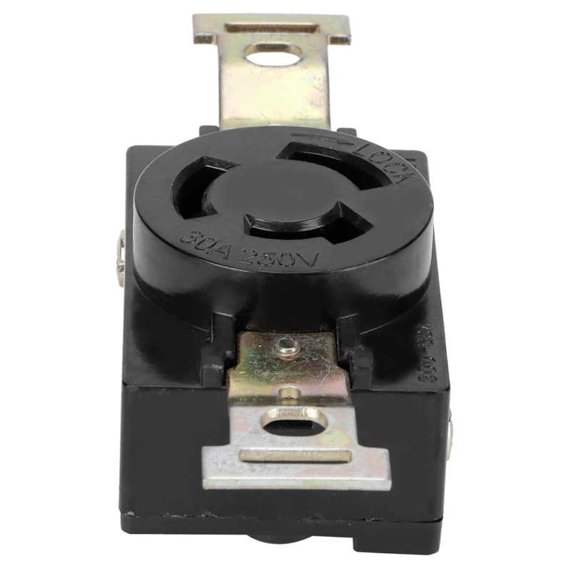 5Pcs American 3-Holes Plug Socket Gasoline Generator Accessory for 168f/188f 2/3/5/6.5KW 250V