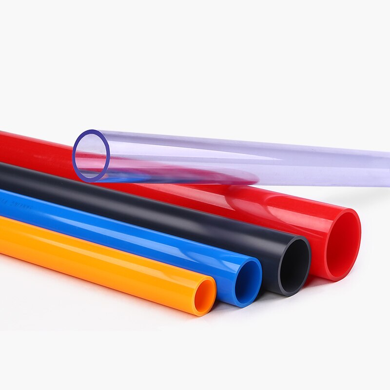 DW Aquarium 50cm SANKING Red Yellow 20mm 25mm 32mm PVC Pipe Water Supply Pipe Irrigation Fish Tank PVC Pipe Water Tube