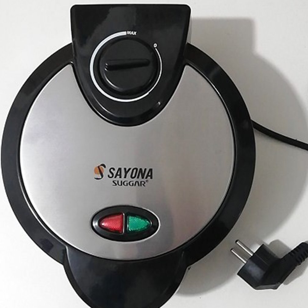 Stainless steel triangle waffle machine heating homemade waffle plum-shaped muffin machine home breakfast cake machine