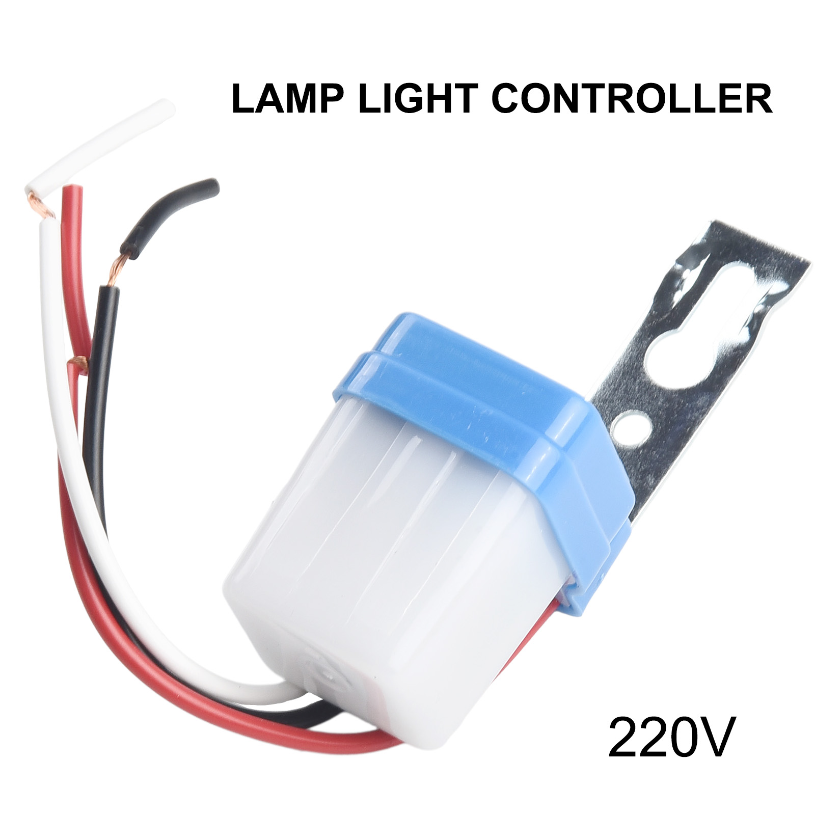 Interruptor crepuscular 220V Sensor crepuscular interruptor de Sensor de luz automático encendido apagado fotocélula lámpara de calle controlador de interruptor de luz