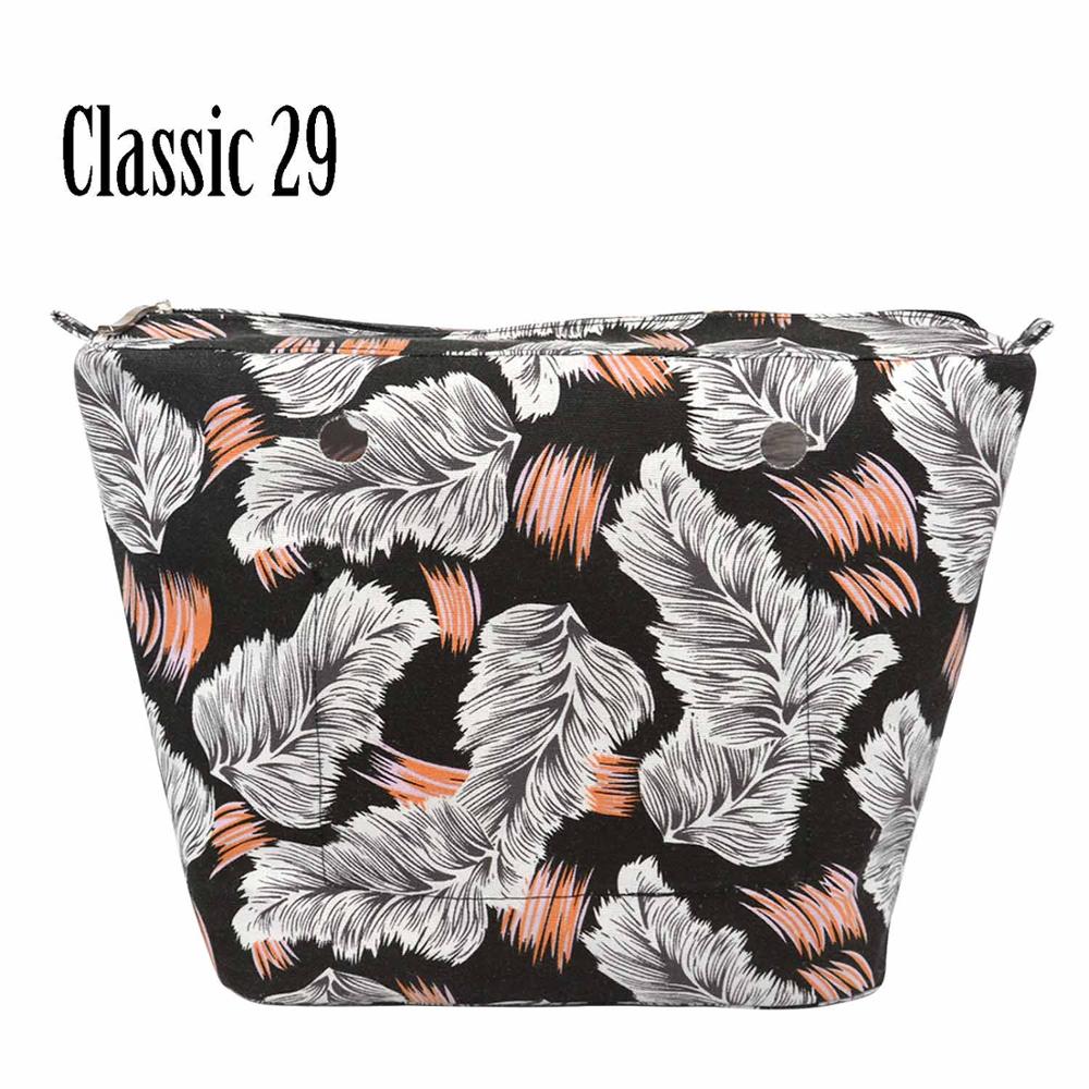 Tanqu Kleurrijke Waterdichte Binnenvoering Insert Ritsvak Voor Klassieke Obag Canvas Binnenzak Voor O Bag: Classic 29