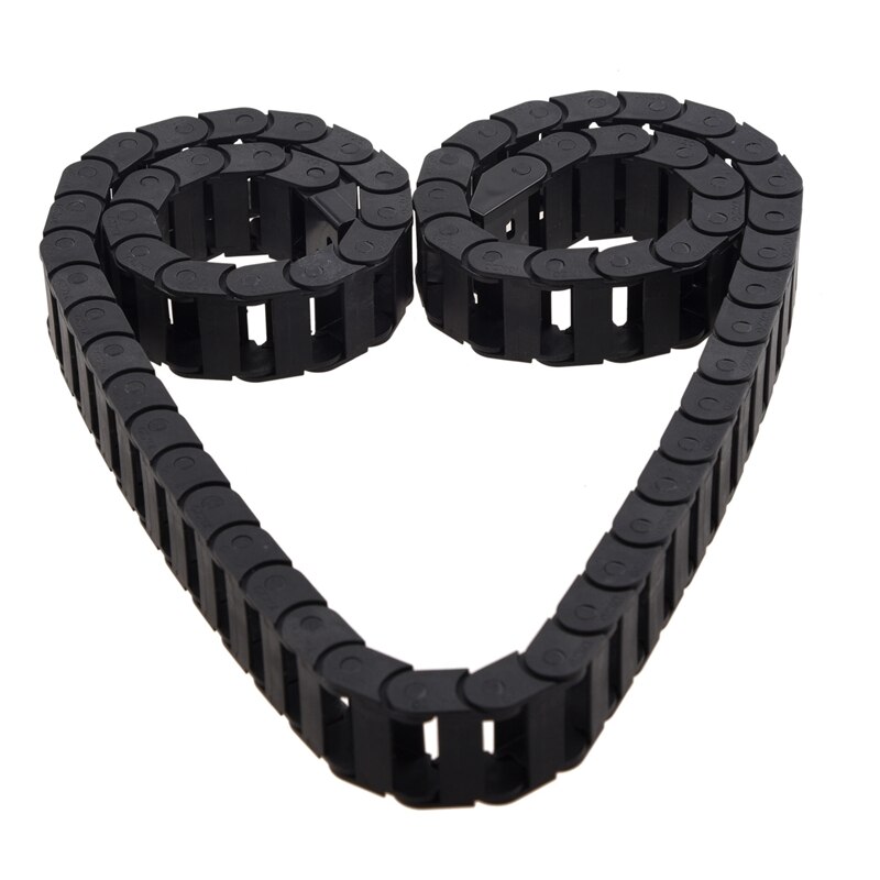 10 x 20mm 1M Open On Both Side Plastic Towline Cable Drag Chain
