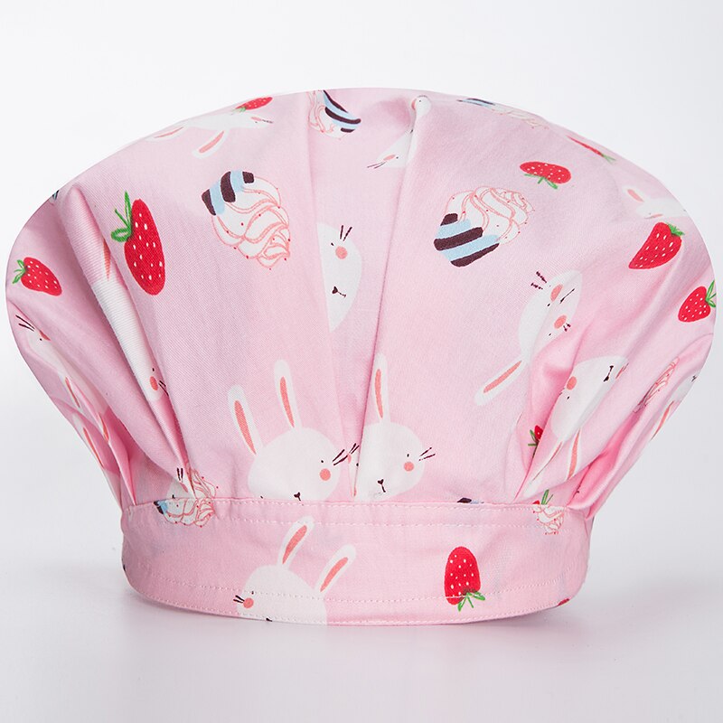 Gorro de Chef para cocina de Hotel para hombre y mujer, gorro de Chef a prueba de polvo, para trabajo, Hotel, sombreros de camarero, gorros De Seta para barbacoa, novedad: photo4