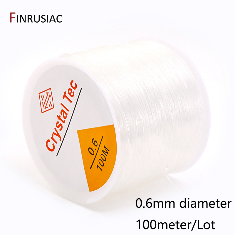 0.4-1.0mm cabo elástico corda de cristal transparente linha elástica para fazer jóias, diy pulseira colar frisado acessórios: Verde