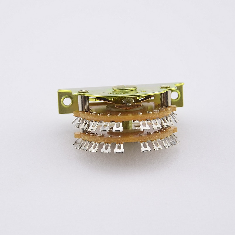 【Made in Korea】1 Piece Oak Grigsby 4-Pole, Double Wafer, 5-Way Super Switch For Electric Guitar