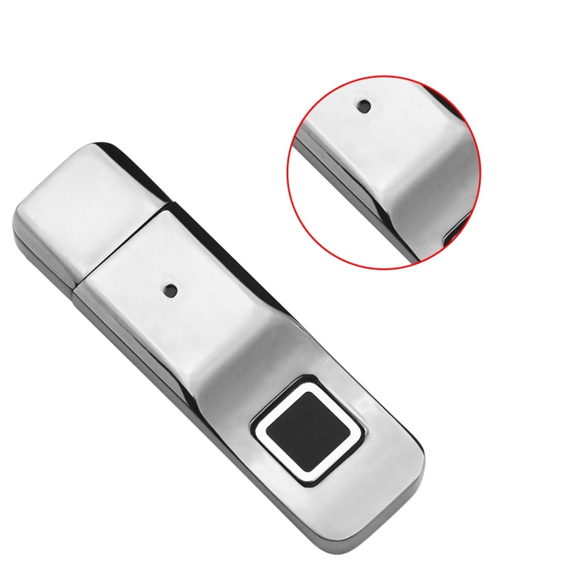 Flash Drive Fingerprint Encryption U Disk 32G Fingerprint Recognition Encryption USB Anti-Theft Memory Mobile Hard Disk