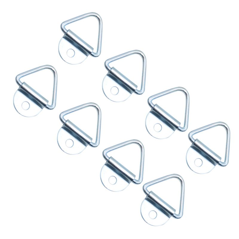 Tie Down Lashing Ring Zinc Plated Hitch Mooring Ring For Van Boat Horse Box Truck Trailer