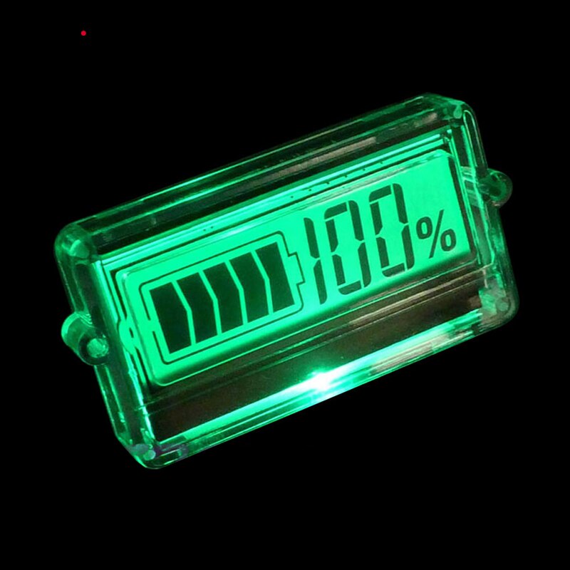 12v-48v blysyre lithium lcd voltmeter batterikapacitet tester indikator monitor analysator 12v 24v 48v bil